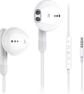 MEEAJA cuffie cablate auricolari auricolari auricolari 3,5 mm dispositivo jack per Huawei - Foto 1 di 4