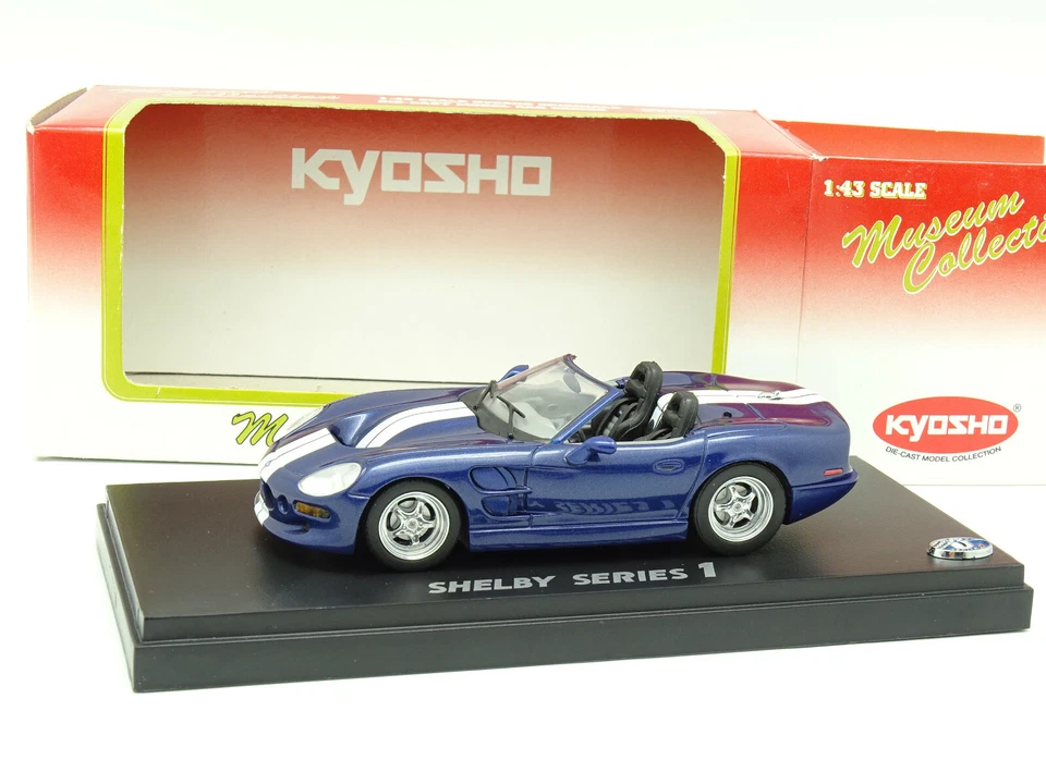 Kyosho 1/43 - Shelby Series 1 Blu - Immagine 1 di 1