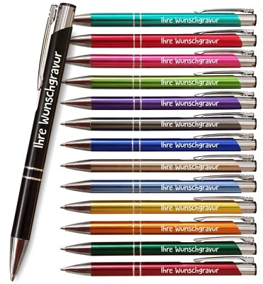 Metall Kugelschreiber mit Gravur, Personalisierte Werbegadgets für Unternehmen - Bild 1 von 4