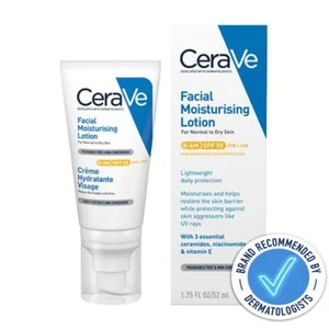 CeraVe AM Facial Moisturizing Lotion SPF 50 - 1.75 Fl oz/52ml - Picture 1 of 4