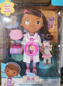 Doc McStuffins Disney Junior Wash Your Hands Singing Doll w/ Mask & Accessories - Picture 1 of 3