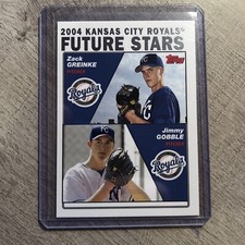 2004 Topps Zack Greinke Rookie Card RC #330 Kansas City Royals Mint