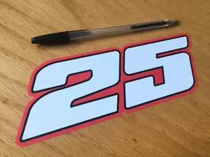 Josh Brooks número de carrera 25 - 2020 (grande) - vendedor del Reino Unido - Imagen 1 de 1