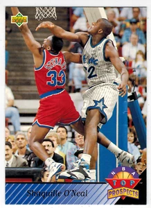 SHAQUILLE O'NEAL 1992-93 Upper Deck Top Prospects #474 ROOKIE CARD - Picture 1 of 2