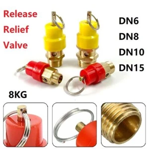 Safety Relief For Pipe Vessels Air Compressor Valve Pressure Release Regulator` - Picture 1 of 17