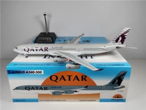 Inflight Qatar Airways FOR AIRBUS A340-300 A7-AAH 1:200 DIECAST Aircraft Model - Picture 1 of 12