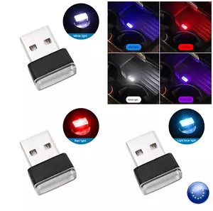 LED USB LUZ LAMPARA PARA COCHE / CASA VARIOS COLORES KIA RENAULT FORD CITROEN - Bild 1 von 10
