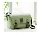 Moomin Snufkin Leather Shoulder Bag Forest Green 5.51x10.24x3.35in New