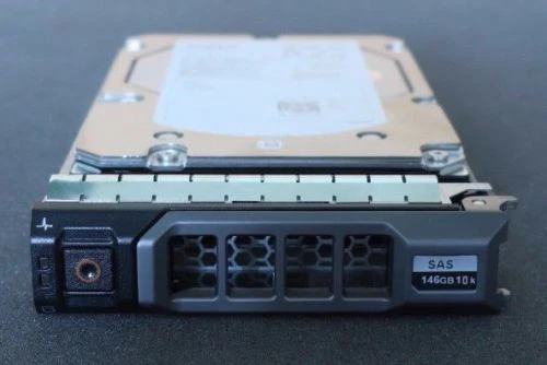 Dell 146GB 10K SAS 3.5" 3Gb/s Hot Plug Hard Drive HDD JP620 0JP620 In Dell Caddy - Image 1 of 1