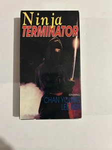 Ninja Terminator VHS Tape Kung Fu Martial Arts Rare Collectible - Imagen 1 de 3