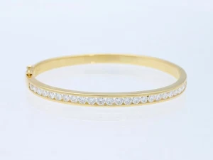 Armreif Armband 2,40 Karat Brillanten 750 Gold 18 Karat 26,08 Gramm Deta Schmuck - Bild 1 von 6