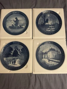 Royal Copenhagen Denmark Teller x4 - Bild 1 von 6