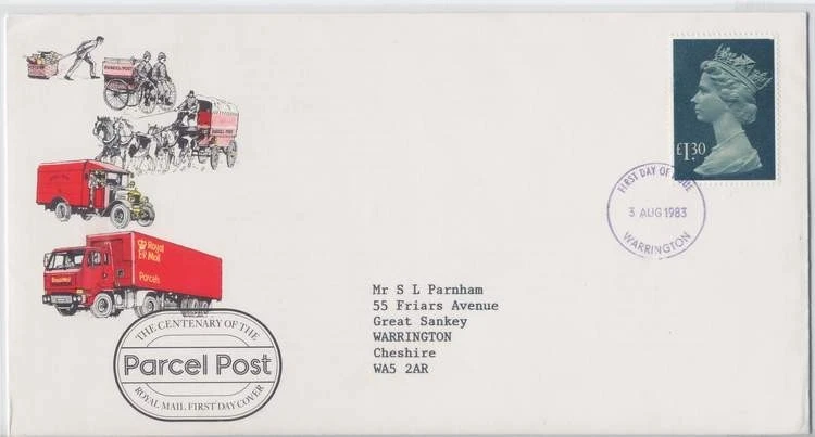 GB 1983 £1.30 New Definitive Sc#MH170 FDC addressed @D183L - Image 1 of 1