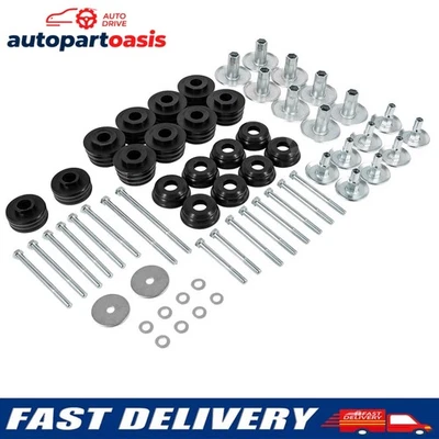 KF04058BK Body Cab Mount Bushings Kit for 1999-2007 Ford F250 F350 Super Duty - Image 1 of 4