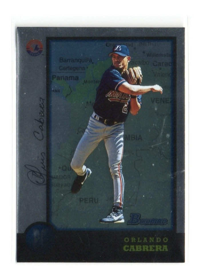 ORLANDO CABRERA MONTREAL EXPOS #93 1998 BOWMAN INTERNATIONAL FOIL PARALLEL - Image 1 of 1