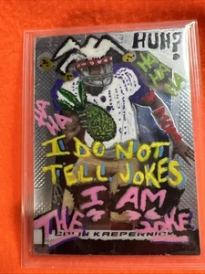 Colin Kaepernick 2013 Failini Prizm Football Custom 1/1 🤣 - Bild 1 von 2