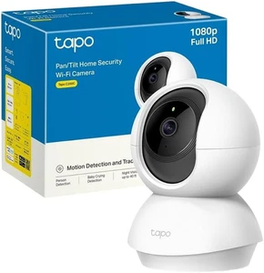 Tapo Cámara De Vigilancia Wifi Interior 360° 1080P C200C, Visión Nocturna, Notif - Imagen 1 de 12