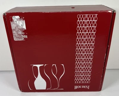 Houdini 9974 Open Aerate and Save Your Wine 5- Piece Set Red - Image 1 of 3