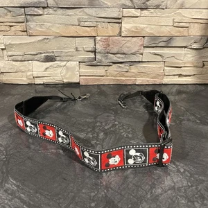 Vintage Mid 1990's Mickey Mouse Red Colored Positive Negative Camera Strap - Picture 1 of 4
