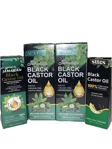 Aliver Jamaican Black Castor Oil 12 Fl Oz Total 100% Pure External Only Exp 2027 - Picture 1 of 8