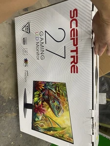 New Sceptre 27" E275W-FW100T FHD FHD 100Hz Gaming Monitor - Picture 1 of 3