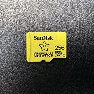 SanDisk 256 Go Nintendo Switch Micro SD SDXC Classe 10 testé - Photo 1 sur 2