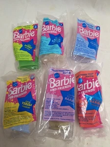 Lote: 6 Juguetes Happy Meal Vintage Barbie, Skipper y Teresa McDonalds Sellados Años 90 - Imagen 1 de 8