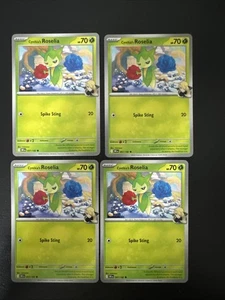 x4 Cynthia's Roselia 4x - 007/182 - Pokémon común SV10 Destined Rivals M/NM - Imagen 1 de 1
