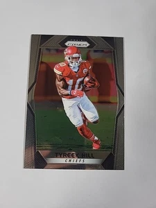 2017 PANINI PRIZM #105 TYREEK HILL KANSAS CITY CHIEFS 9. - Picture 1 of 2