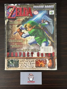 The Legend of Zelda : Ocarina of Time Perfect Guide (BOTH Posters) Collectors Ed - Picture 1 of 8
