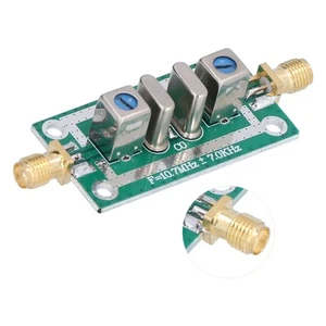 10.7MHz ±7KHz 10.7M Crystal RF Bandpass Filter Narrowband Filter For Special. - Picture 1 of 23