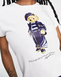 Ralph Lauren Damen T-Shirt Polo Bear Slim-Fit  - Bild 1 von 7