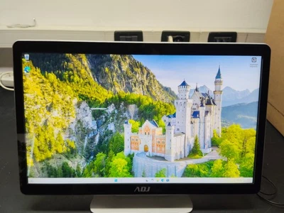 All in one touch screen 21'5'' Intel Celeron ram 8 gb ssd 240 win 11pro  - Immagine 1 di 3