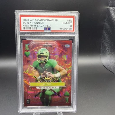 2023 Wild Card BO NIX 5 Card Draw King PR-H-LAVA-RED 🤩 2/2 🤩  - Image 1 of 4