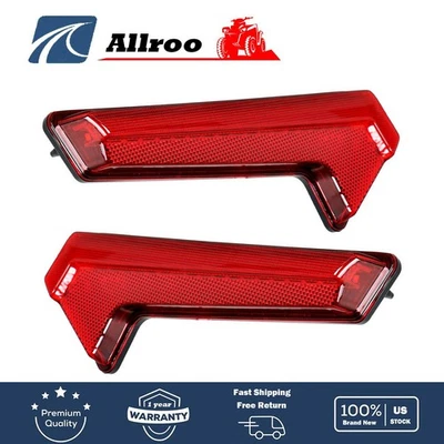 For POLARIS RZR 1000 XP 2019-2022 TURBO (S) Red TAIL LIGHTS PAIR (2) - Image 1 of 4