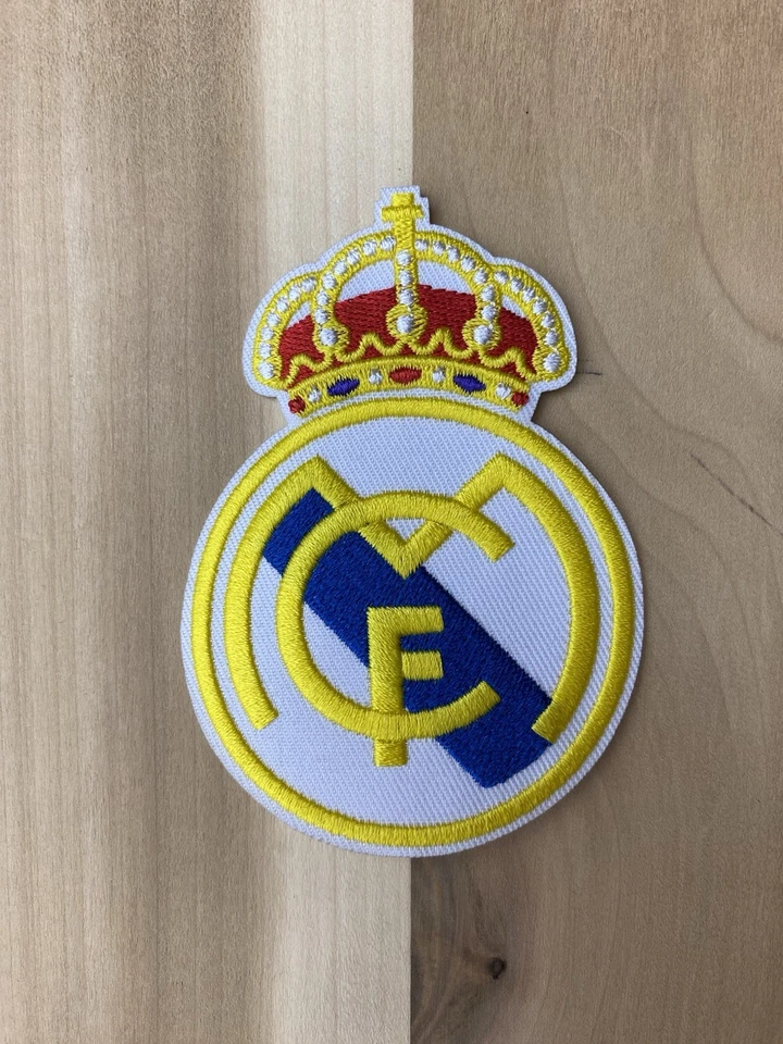 Embroidered Real Madrid Iron On Patch 3” - Image 1 of 1