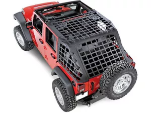 Smittybilt C.RES System Cargo Net Black 07-17 FOR Jeep Wrangler Unlimited - Picture 1 of 1