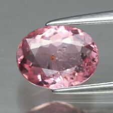 1.18ct 8x6.2mm Oval Natural Unheated Pink Tourmaline, Mozambique (Ver video)