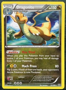 Pokémon TCG | Dragonite 51/108 | XY Roaring Skies | Non-Holo Rare | NM - Picture 1 of 2