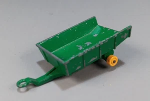 Matchbox Lesney #51 John Deere Tipping Trailer & #40 Hay Trailer - Picture 1 of 3