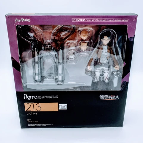 Max Factory figma Attack on Titan Levi Ackerman Action Figure Japan Cover