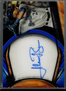 A5762- 2018 Topps Tribute Autogramme Blau #TALBR Lewis Brinson Auto /150 - NM-MT - Bild 1 von 2