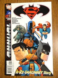 Superman / Batman Annual #1 Kelly McGuinness Deathstroke 1st Print New DC Movie - Picture 1 of 1