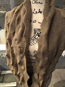 ViVi Designs Khaki Infinity Scarf - Measures 23.6” X 15.7” Item 14262-5 - Picture 1 of 9