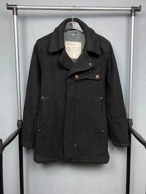 G Star Raw Vintage Wool Ward P Coat Jacket Size L - Image 1 of 4