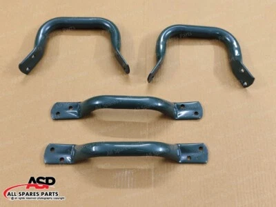 Juego de manijas laterales y de esquina para carrocería Jeep Willys CJ2A CJ3A CJ3B CJ5 M38 M38A1 Foto 1 de 3