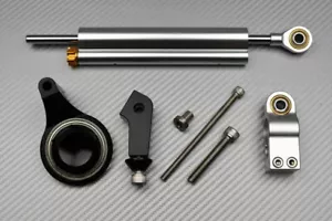 Amortiguador de dirección plateado + kit de montaje YAMAHA YZF R6 YZF-R6 RJ27 2017-2021 - Imagen 1 de 3