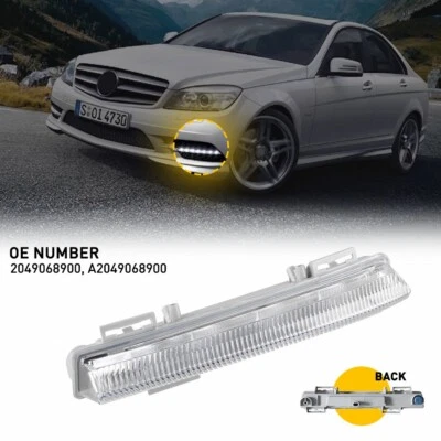 LUZ ANTINIEBLA IZQUIERDA CONDUCTOR MERCEDES C250 C350 2012-2014 FUNCIONAMIENTO DIURNO LED Foto 1 de 4