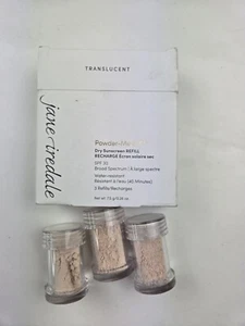 Jane Iredale Powder-Me SPF 30 Dry Sunscreen Refill 3 CtTranslucent. Sunscreen - Picture 1 of 5
