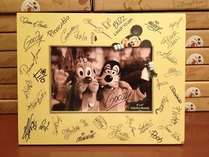 Disney Parks Figur Signatur 4x6 Bilderrahmen Disney Park Exklusiv - Bild 1 von 2